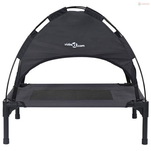 Kutyafekhely Fekete 62 x 48 x 61 cm Acél