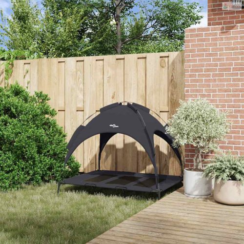 Kutyafekhely Fekete 122 x 93 x 106,5 cm Acél