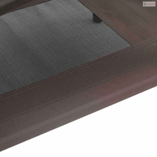 Kutyafekhely Barna 62 x 48 x 61 cm Acél