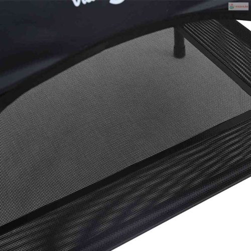 Kutyafekhely Fekete 63 x 49,5 x 60 cm Acél