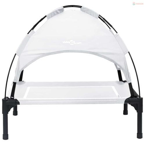 Kutyafekhely Ezüst Szürke 71 x 64 x 71 cm Acél