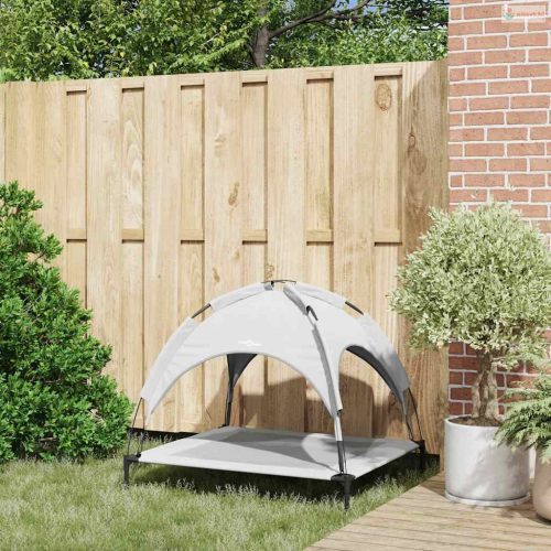 Kutyafekhely Ezüst Szürke 90 x 81 x 80,5 cm Acél