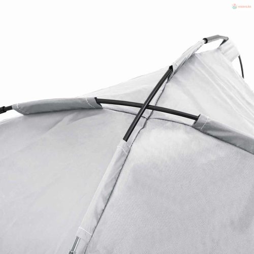 Kutyafekhely Ezüst Szürke 104 x 86 x 84,5 cm Acél