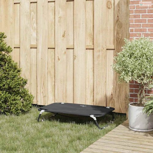 Kutyafekhely Fekete 90 x 55 x 18 cm Acél