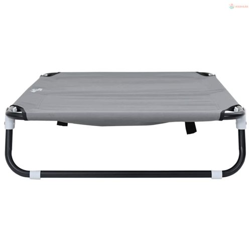 Kutyafekhely Világosszürke 105 x 65 x 18 cm Acél