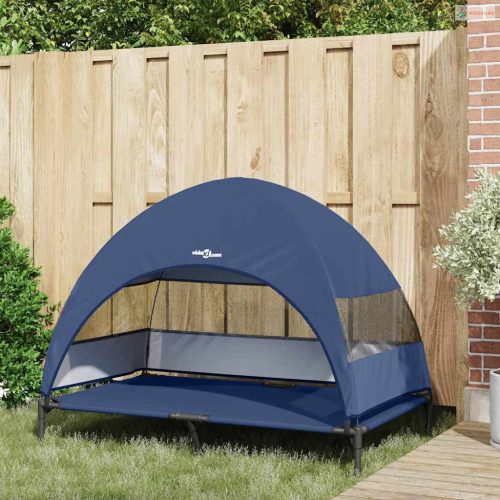 Felemelkedett kutyafekhely Sötétkék 127 x 81 x 108 cm