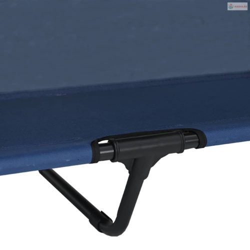 Felemelkedett kutyafekhely Sötétkék 127 x 81 x 108 cm