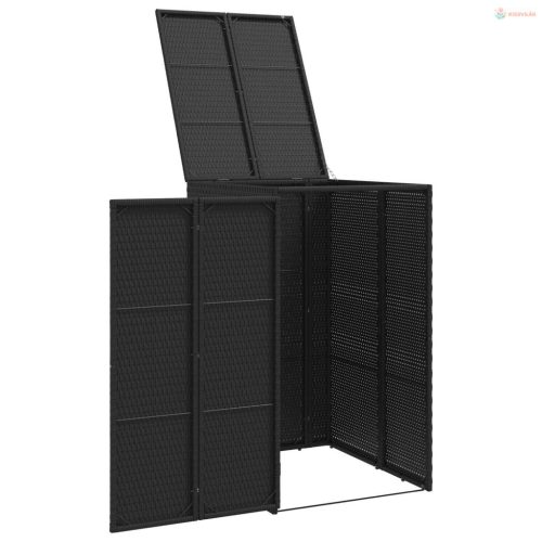 Kuka Doboz Fekete 65 x 80 x 115 cm Polietilén