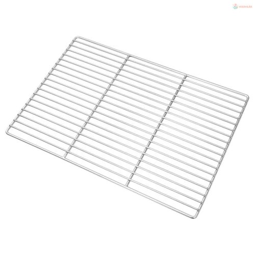 Grill rács Ezüst 50 x 35 cm Rozsdamentes acél