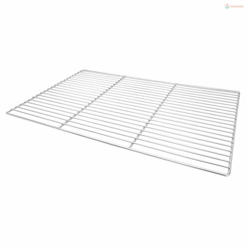 Grill rács Ezüst 67 x 40 cm Rozsdamentes acél