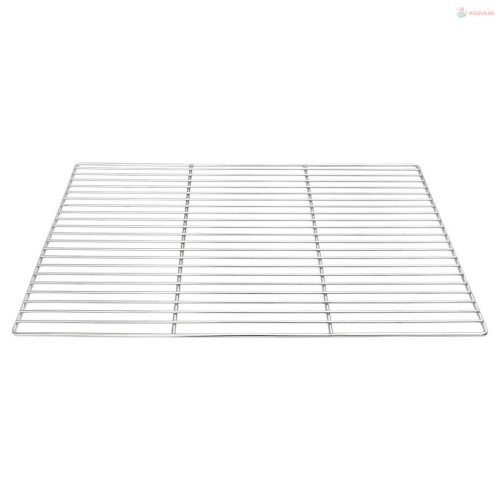 Grill rács Ezüst 67 x 40 cm Rozsdamentes acél