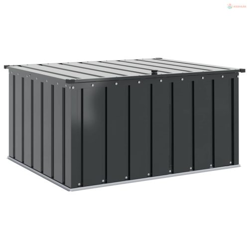 Kerti Tároló Doboz Fekete 101 x 82 x 50 cm Acél