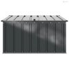 Kerti Tároló Doboz Fekete 101 x 82 x 50 cm Acél