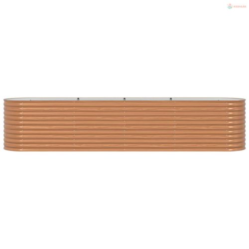 Emelt Ágy Barna 400 x 80 x 81 cm Acél