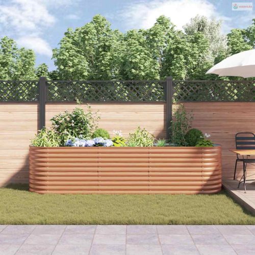 Emelt Ágy Barna 320 x 80 x 81 cm Acél