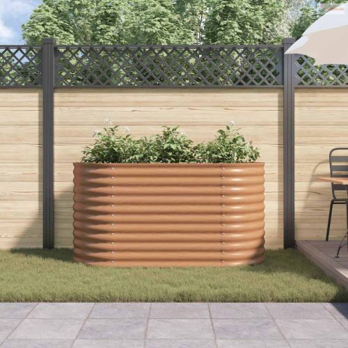 Emelt Ágy Barna 160 x 80 x 81 cm Acél