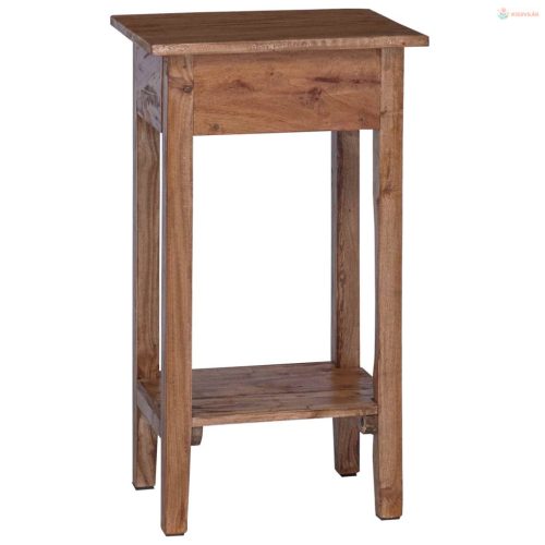 Növényállvány fiókkal Barna 34 x 25 x 52 cm Mahagóni fa