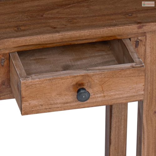 Növényállvány fiókkal Barna 34 x 25 x 52 cm Mahagóni fa