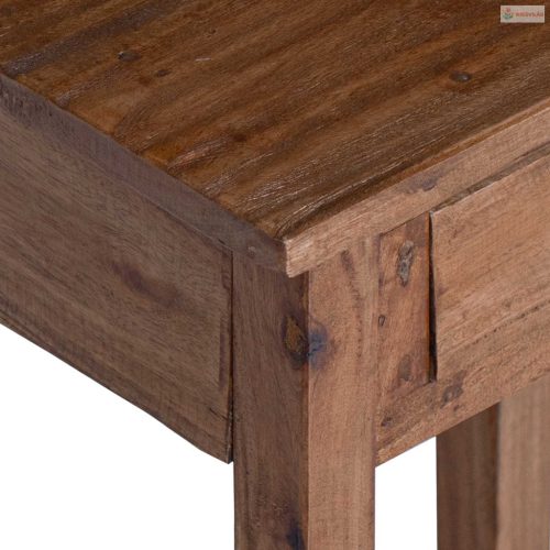 Növényállvány fiókkal Barna 34 x 25 x 52 cm Mahagóni fa