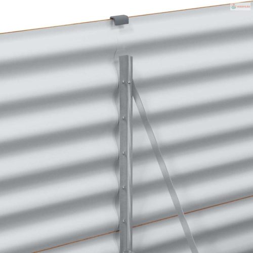 Kerti magaságyás 485 x 50 x 68 cm Horganyzott acél