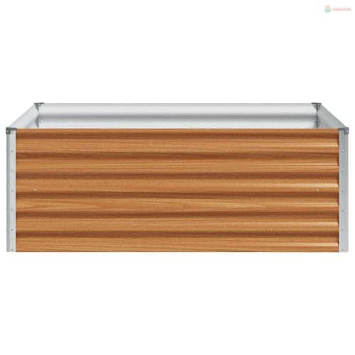 Kerti magaságyás 98 x 100 x 36 cm Horganyzott acél