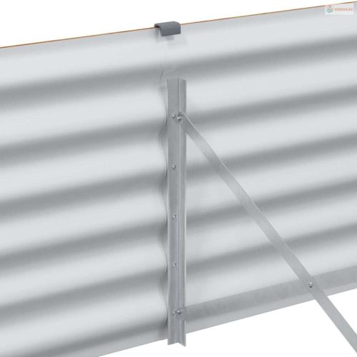 Kerti magaságyás 98 x 100 x 36 cm Horganyzott acél