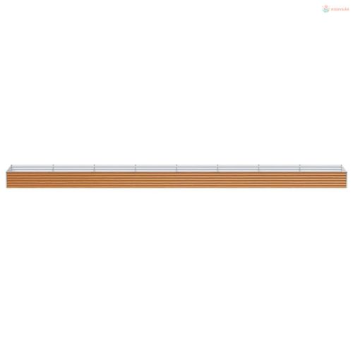 Kerti magaságyás 775 x 100 x 36 cm Horganyzott acél