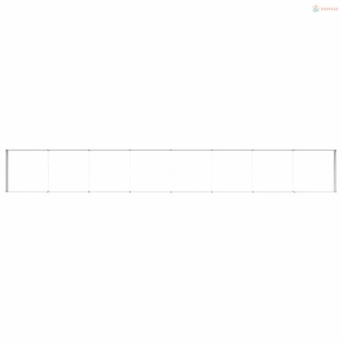 Kerti magaságyás 775 x 100 x 36 cm Horganyzott acél