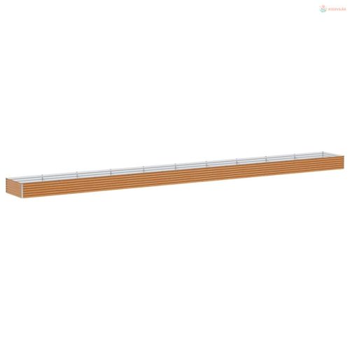 Kerti magaságyás 970 x 100 x 36 cm Horganyzott acél