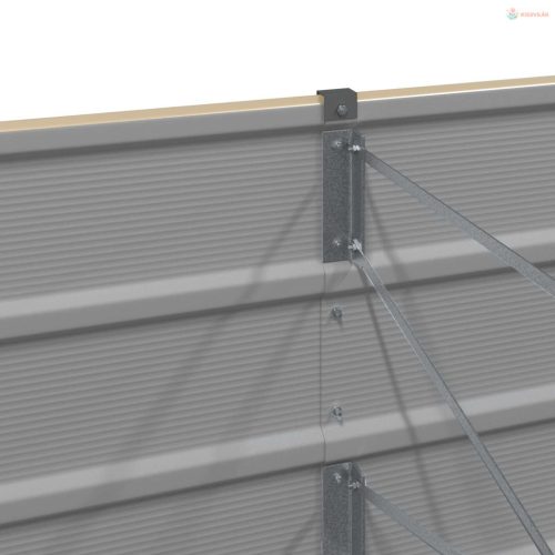 Növénytartó Ívó 160 x 80 x 75 cm Acél