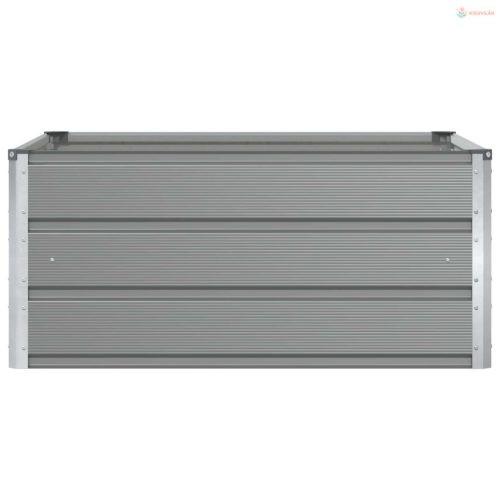 Növénytartó Világosszürke 100 x 100 x 45 cm Acél