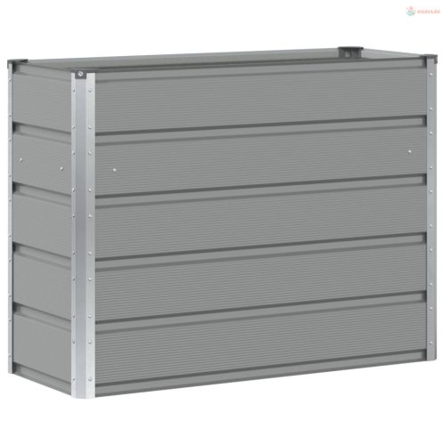 Növénytartó Világosszürke 100 x 40 x 75 cm Acél