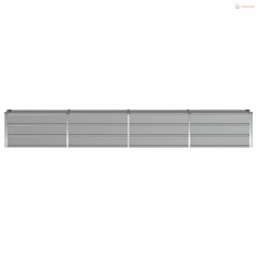 Növénytartó Világosszürke 320 x 40 x 45 cm Acél