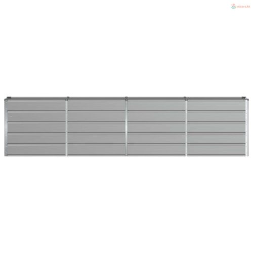 Növénytartó Világosszürke 320 x 40 x 75 cm Acél