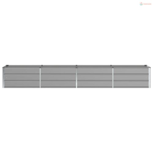 Növénytartó Világosszürke 320 x 80 x 45 cm Acél