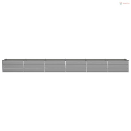 Növénytartó Világosszürke 480 x 80 x 45 cm Acél