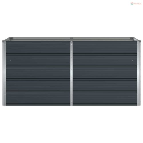 Növénytartó Antracit 160 x 80 x 75 cm Acél