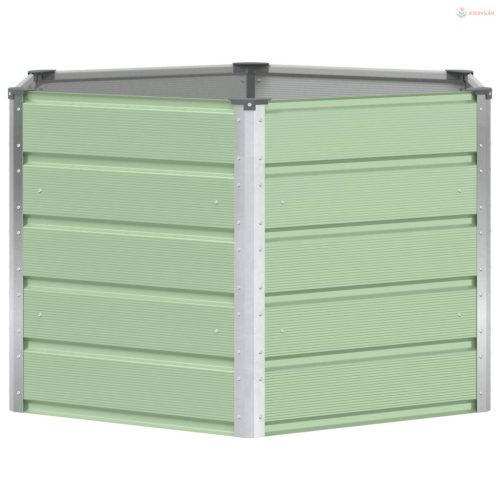 Növénytartó Pasztell Zöld 129 x 129 x 75 cm Acél