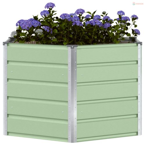 Növénytartó Pasztell Zöld 129 x 129 x 75 cm Acél