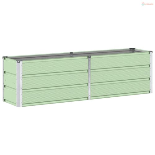 Növénytartó Zöld 160 x 40 x 45 cm Acél