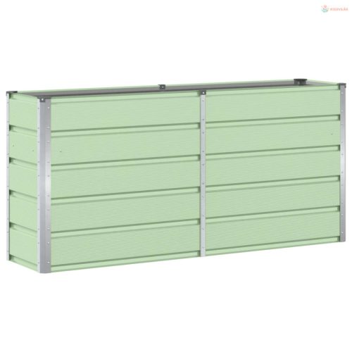 Növénytartó Zöld 160 x 40 x 75 cm Acél