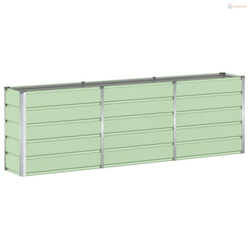 Növénytartó Zöld 240 x 40 x 75 cm Acél