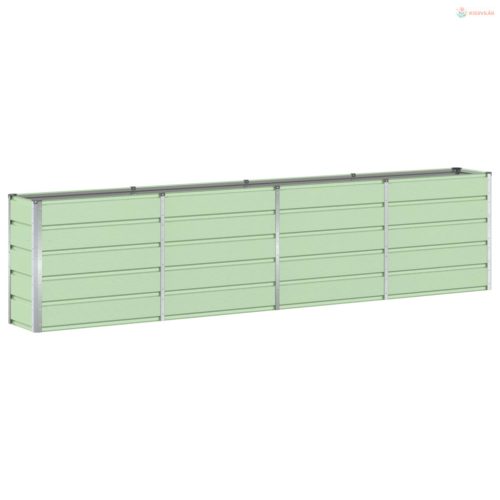 Növénytartó Zöld 320 x 40 x 75 cm Acél