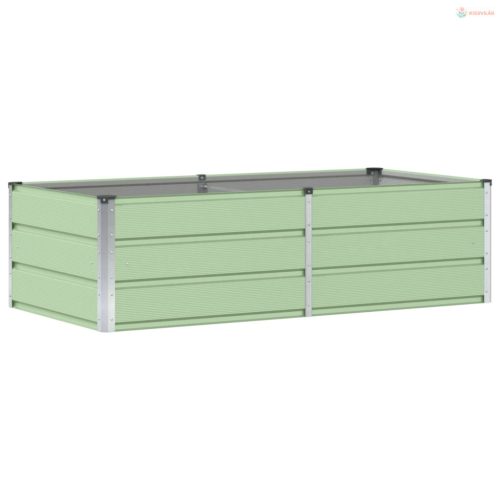 Növénytartó Zöld 160 x 80 x 45 cm Acél