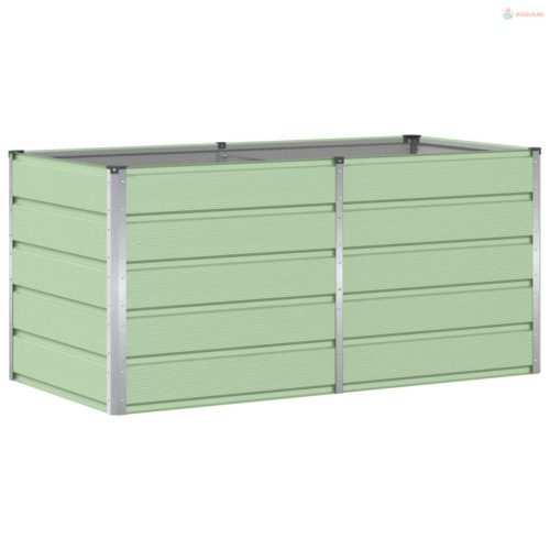 Növénytartó Zöld 160 x 80 x 75 cm Acél