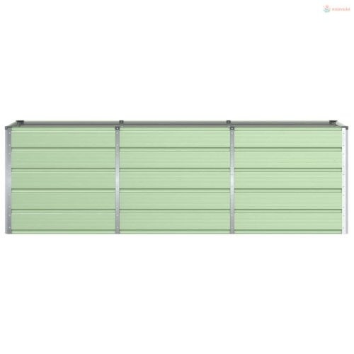 Növénytartó Zöld 240 x 80 x 75 cm Acél