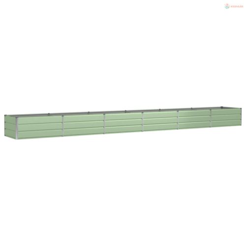 Növénytartó Zöld 600 x 80 x 45 cm Acél