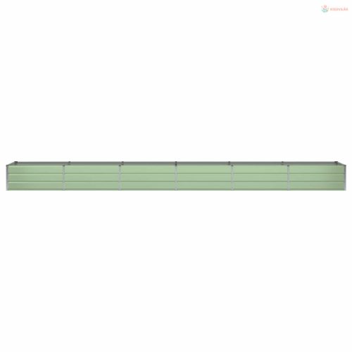 Növénytartó Zöld 600 x 80 x 45 cm Acél