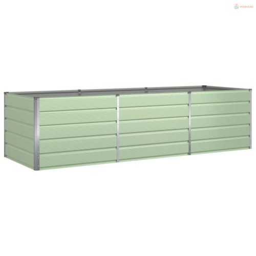 Növénytartó Pasztell Zöld 290 x 100 x 75 cm Horganyzott acél