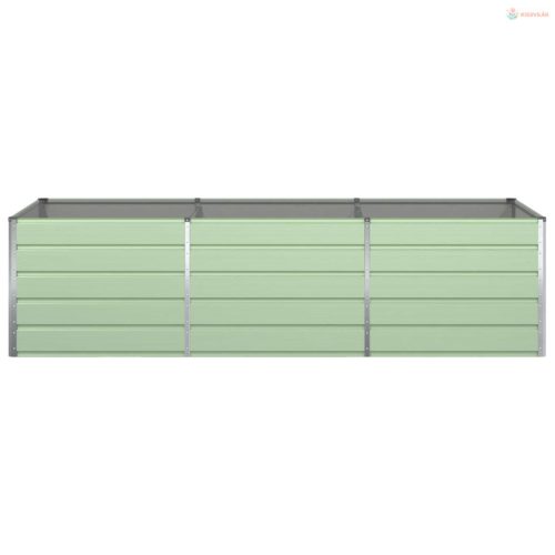 Növénytartó Pasztell Zöld 290 x 100 x 75 cm Horganyzott acél